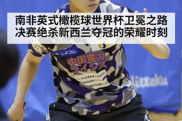 南非英式橄榄球世界杯卫冕之路决赛绝杀新西兰夺冠的荣耀时刻